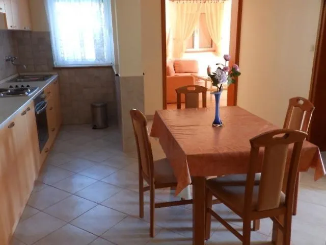Apartment In Kampor With Sea View, Terrace, Air Conditioning, Wi-Fi