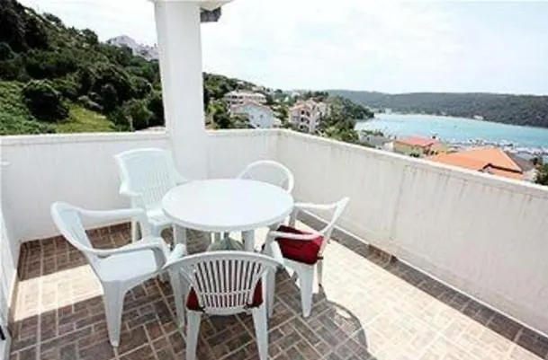 Apartment In Kampor With Sea View, Terrace, Air Conditioning, Wi-Fi